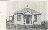 James Edward Holaday`s house SE of Grinnell, Kansas.