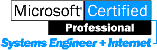 Microsoft Certified Systems Engineer + Internet (MCSE+I)